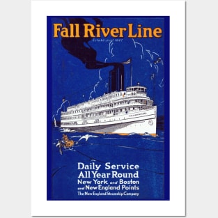 1920 Fall River Line Posters and Art